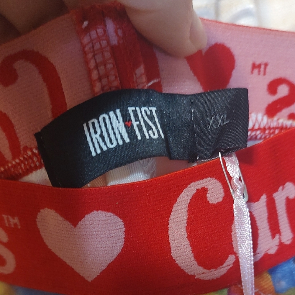 Iron Fist Care Bears Rainbow Shorts - Picture 4 of 6